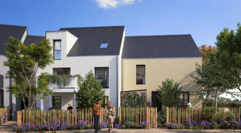 Programme immobilier neuf OSMOZ - Saint-Malo : Appartements studio–T5 et maisons avec terrasses, jardins privatifs et proximité plage Rochebonne (35400) - Référence : 14742
