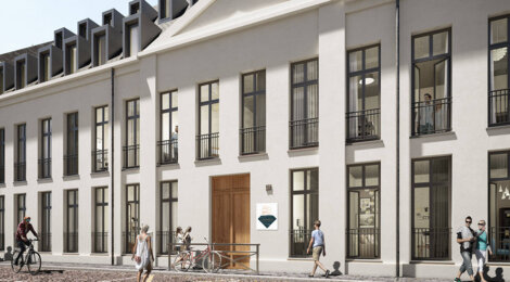 Programme immobilier neuf L'ETOILE - Saint-Malo : Appartements T3–T4 avec plafonds cathédrales, caves et stationnements sécurisés proche de la plage du Môle (35400) - Référence : 14219