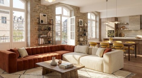 Programme immobilier neuf LE 1 - Saint-Malo Intra-Muros réhabilitation proche de la plage (35400) - Référence : 13265