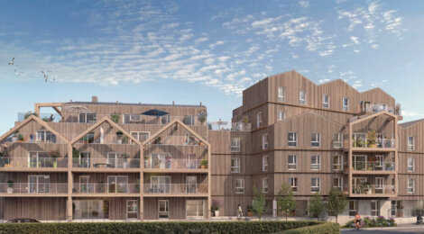 Programme immobilier neuf Arboréa - Saint-Malo quartier Rocabey près de la plage du Sillon (35400) - Référence : 15222