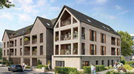 Programme immobilier neuf Ô LARGE - Saint-Malo résidence intimiste proche plages et centre historique (35400) - Référence : 17352