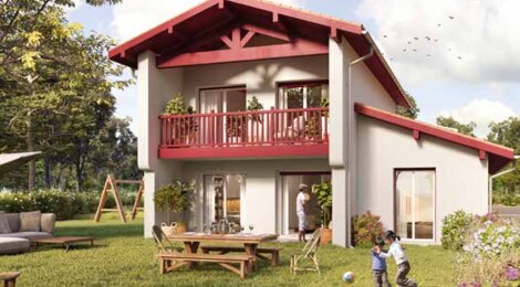 Programme immobilier neuf SERENITE -Tranche 1 - Saint-Martin-de-Seignanx villas à quelques minutes des plages (40390) - Référence : 17417