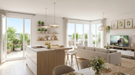 Programme immobilier neuf CLOS FLORA - Saint-Martin-du-Var entre Nice et nature (06670) - Référence : 18310