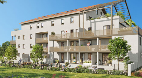 Programme immobilier neuf VINEA - Saint-Martin-le-Vinoux proche tramway E et Grenoble (38950) - Référence : 17423