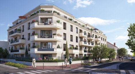 Programme immobilier neuf La Closerie - Saint-Maur-des-Fossés à 300 m du RER A et de la mairie (94100) - Référence : 11901