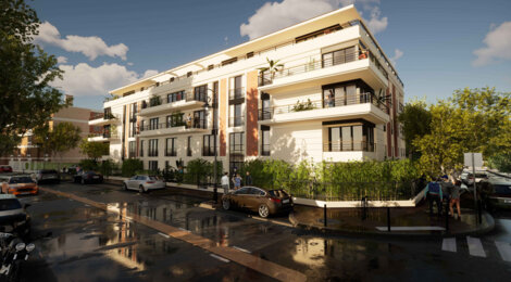 Programme immobilier neuf Les Jardins de la Convention - Saint-Maur-des-fossés à deux pas du RER A (94100) - Référence : 16951