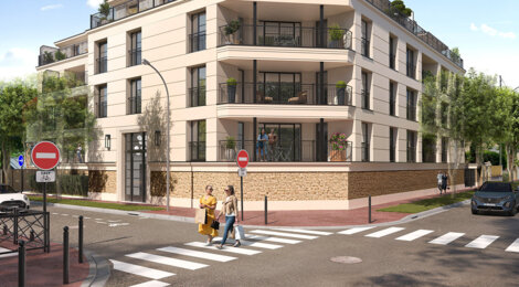 Programme immobilier neuf Angle Saint-Louis (94) - Saint-Maur-des-Fossés cadre de vie entre Marne et centre animé (94100) - Référence : 16738