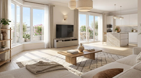 Programme immobilier neuf Villa Christina (94) - Saint-Maur-des-Fossés vivre proche RER A dans un cadre privilégié (94100) - Référence : 16737