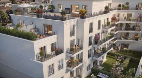 Programme immobilier neuf Villa Christina (94) - Saint-Maur-des-Fossés vivre proche RER A dans un cadre privilégié (94100) - Référence : 16737