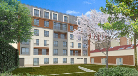 Programme immobilier neuf SAN ANDREA - Saint-Maurice : Appartements T2–T3 avec terrasses, jardin commun et proximité métro (94410) - Référence : 9021