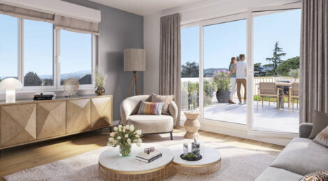 Programme immobilier neuf Le Clos du Pin - Saint-Maurice-l’Exil proche bus A vers la gare (38550) - Référence : 10478