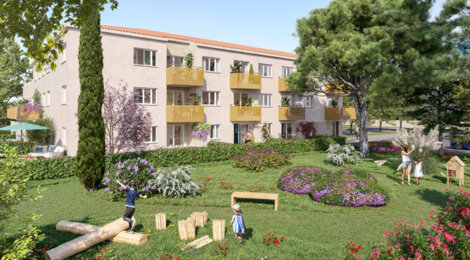 Programme immobilier neuf Le Clos du Pin - Saint-Maurice-l’Exil proche bus A vers la gare (38550) - Référence : 10478