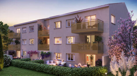 Programme immobilier neuf Le Clos du Pin - Saint-Maurice-l’Exil proche bus A vers la gare (38550) - Référence : 10478