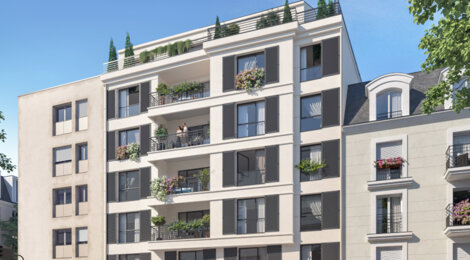 Programme immobilier neuf Villa Delacroix - Saint-Maurice résidence intimiste près du Bois de Vincennes (94410) - Référence : 17400