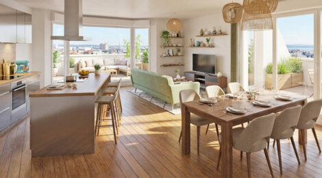 Programme immobilier neuf CONVERGENCE - Saint-Nazaire à 45 min de Nantes proche océan (44600) - Référence : 15599