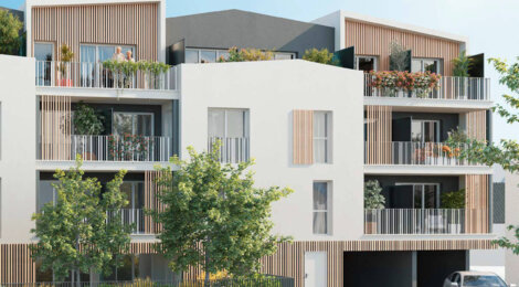 Programme immobilier neuf EBENE - Saint-Nazaire : appartements neufs du 2 au 4 pièces proche des commodités (44600) - Référence : 7816