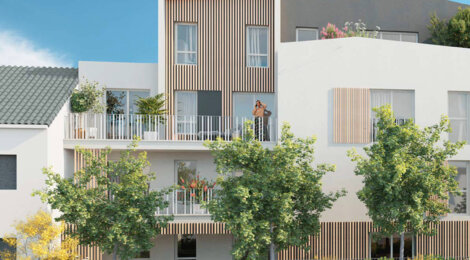 Programme immobilier neuf EBENE - Saint-Nazaire : appartements neufs du 2 au 4 pièces proche des commodités (44600) - Référence : 7816