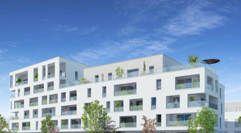 Programme immobilier neuf Coté A - Saint-Nazaire : Appartements studio–T4 avec terrasses, domotique et TVA réduite à 600 m de la Plage de Porcé (44600) - Référence : 14250