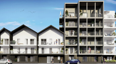 Programme immobilier neuf Coeur Océan - Saint-Nazaire : Appartements studio–T4 avec terrasses, parking sécurisé et proximité centre-ville et plage (44600) - Référence : 17090