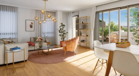 Programme immobilier neuf Etik - Saint-Nazaire : Appartements studio–T5 avec terrasses, volets roulants et parking sécurisé en plein centre-ville (44600) - Référence : 14480