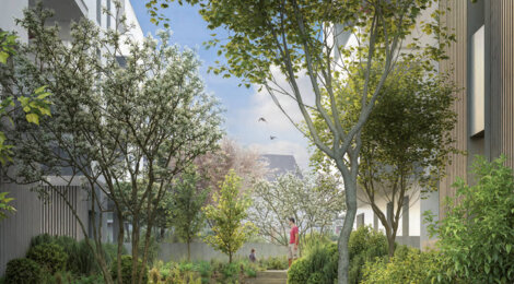 Programme immobilier neuf Etik - Saint-Nazaire : Appartements studio–T5 avec terrasses, volets roulants et parking sécurisé en plein centre-ville (44600) - Référence : 14480