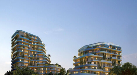 Programme immobilier neuf Harmony of the Sky - Saint-Nazaire : Appartements studio–T5 avec vues panoramiques, terrasses et jardin paysager proche de l’océan Atlantique (44600) - Référence : 14482