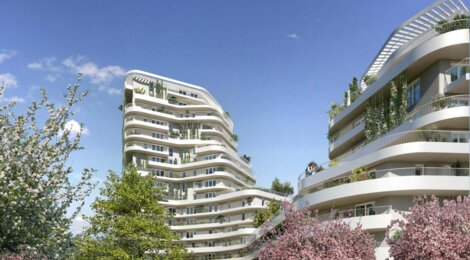 Programme immobilier neuf Harmony of the Sky - Saint-Nazaire : Appartements studio–T5 avec vues panoramiques, terrasses et jardin paysager proche de l’océan Atlantique (44600) - Référence : 14482