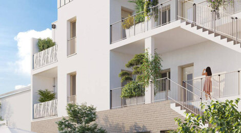 Programme immobilier neuf GARANCE - Saint-Nazaire : Appartements T2–T4 avec terrasses, volets roulants et chauffage individuel en plein cœur de ville (44600) - Référence : 6639