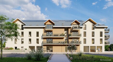 Programme immobilier neuf Le 1901 - Saint-Nizier-du-Moucherotte : 24 appartements neufs T2–T4 à 30 min de Grenoble centre (38250) - Référence : 15389