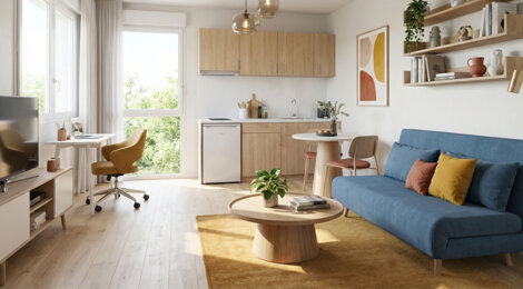 Programme immobilier neuf La Trend - Saint-Orens-de-Gameville proche Toulouse Aerospace idéal investissement (31650) - Référence : 14088