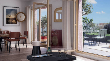 Programme immobilier neuf RUE PIERRE - CHAPITRE 4 - R2A - Saint-Ouen à 7 minutes à pied de la gare RER C et ligne de métro 14 (93400) - Référence : 12264