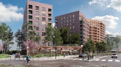 Programme immobilier neuf RUE PIERRE - CHAPITRE 4 - R2A - Saint-Ouen à 7 minutes à pied de la gare RER C et ligne de métro 14 (93400) - Référence : 12264
