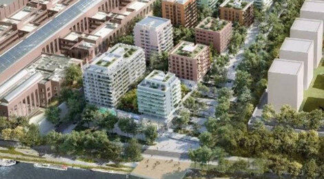Programme immobilier neuf MUNDO - Saint-Ouen : appartements neufs du 2 au 5 pièces proche métro 13 et 14 (93400) - Référence : 15406
