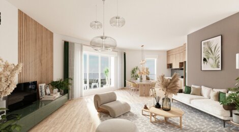 Programme immobilier neuf NEORI - Saint-Ouen : appartements neufs du studio au 5 pièces à 15 min des métros (93400) - Référence : 15184