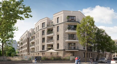Programme immobilier neuf NEORI - Saint-Ouen : appartements neufs du studio au 5 pièces à 15 min des métros (93400) - Référence : 15184