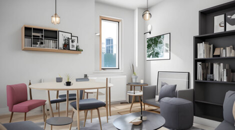 Programme immobilier neuf CONFIDENTIEL - Saint-Ouen : Appartements studio–T5 avec terrasses, parking sécurisé et proximité métros 13 et 14 (93400) - Référence : 14772