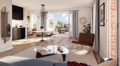 Programme immobilier neuf FA'BRICK - TR Libre - Saint-Ouen proche métro 13 et 14 (93400) - Référence : 16086