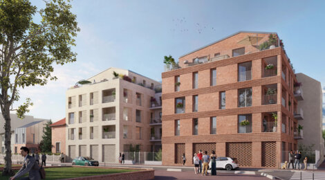 Programme immobilier neuf FA'BRICK - TR Libre - Saint-Ouen proche métro 13 et 14 (93400) - Référence : 16086