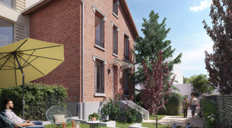 Programme immobilier neuf FA'BRICK - TR Libre - Saint-Ouen proche métro 13 et 14 (93400) - Référence : 16086