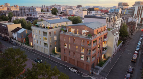 Programme immobilier neuf FA'BRICK - TR Libre - Saint-Ouen proche métro 13 et 14 (93400) - Référence : 16086