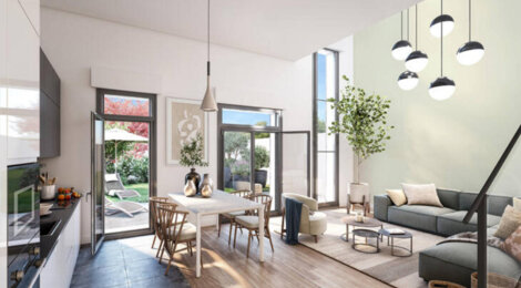 Programme immobilier neuf Élégance 30 - Saint-Ouen quartier Garibaldi à 7 min du métro ligne 13 (93400) - Référence : 17376