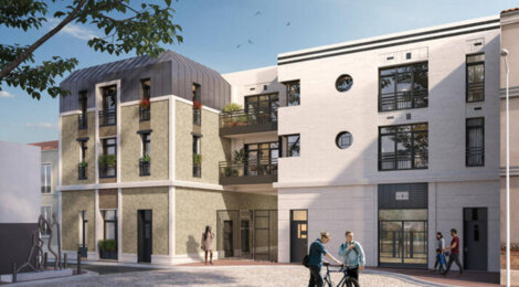 Programme immobilier neuf Élégance 30 - Saint-Ouen quartier Garibaldi à 7 min du métro ligne 13 (93400) - Référence : 17376