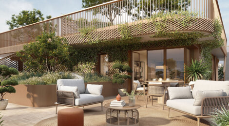 Programme immobilier neuf LE RIVAGE - Saint-Ouen-sur-Seine à proximité du métro 14 et du RER C (93400) - Référence : 12952