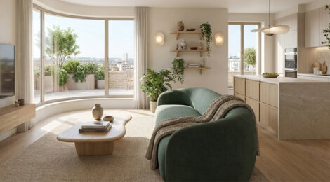 Programme immobilier neuf LES BATELIERS - Saint-Ouen-sur-Seine appartements neufs dans la ZAC des Docks (93400) - Référence : 18559