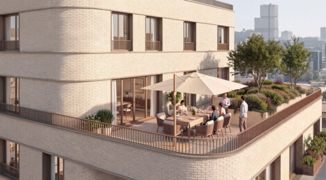 Programme immobilier neuf LES BATELIERS - Saint-Ouen-sur-Seine appartements neufs dans la ZAC des Docks (93400) - Référence : 18559