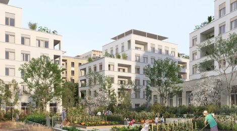 Programme immobilier neuf SO 2024 Saint-Ouen-sur-Seine - Saint-Ouen-sur-Seine village des Athlètes proche des métros 13 et 14 (93400) - Référence : 16461