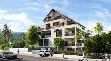 Programme immobilier neuf RESIDENCE LE HUIT - Saint-Paul à deux pas de la plage (97460) - Référence : 12163
