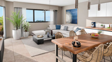Programme immobilier neuf RESIDENCE LE HUIT - Saint-Paul à deux pas de la plage (97460) - Référence : 12163