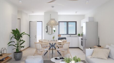 Programme immobilier neuf RESIDENCE LE ROYAL - Saint-Paul, appartements neufs à 10 min des plages de Boucan Canot (97460) - Référence : 11181