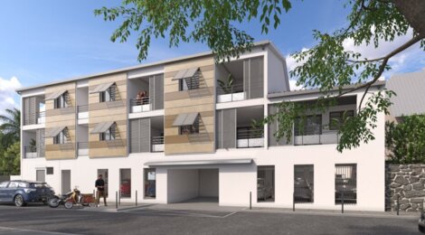 Programme immobilier neuf RESIDENCE LE ROYAL - Saint-Paul, appartements neufs à 10 min des plages de Boucan Canot (97460) - Référence : 11181